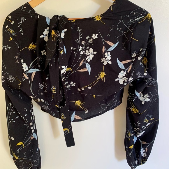 Vanilla black navy-Blue Top - Picture 3 of 4